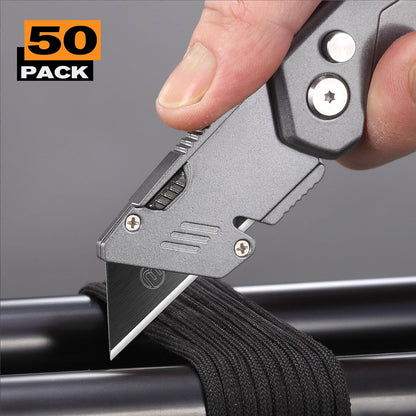 Utility Knife Blades, Never Rust, Blackened SK-5 Steel