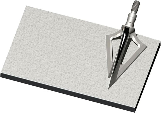 G5 Flat Diamond Stone Broadhead Sharpener for all Montec Broadheads - Fine (1200) & rough (600) Diamond Sides, Nylon Case Included