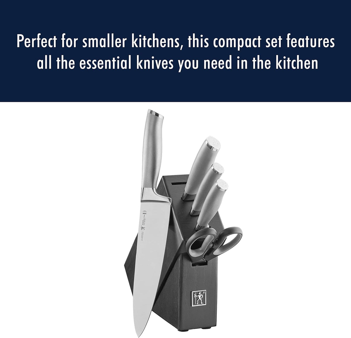 J.A International Modernist 13-pc Knife Block Set, Black…