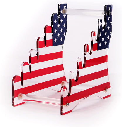 Knife Display Stand,Knife Holder Knife Storage Rack Acrylic Knife Display Case for display collectible knives (Black)