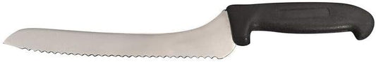 Offset Bread Knife Cozzini Cutlery Imports 9 in. Blade - Choose Your Color - Home and Commercial Kitchen (Black)