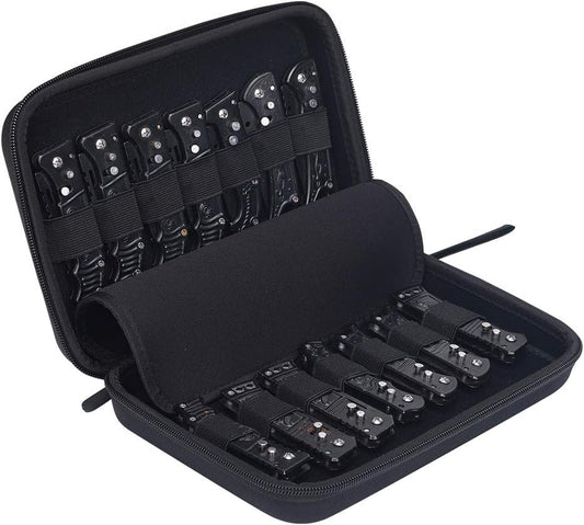 Pocket Knife Display Case,Knife Storage Organizer,14 Slots Folding Knife Storage Case,Small Knife Collection Carrier Bag for Survival Tactical Outdoor EDC Mini Knife