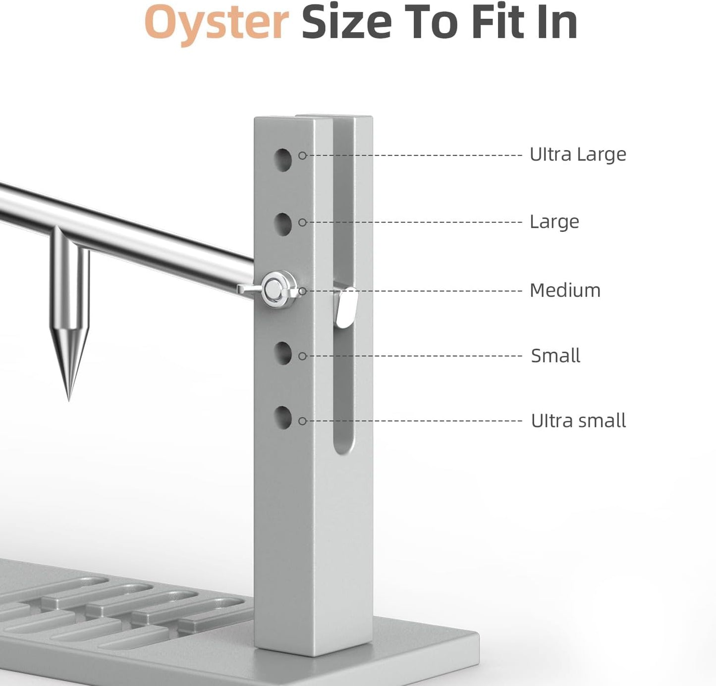 Stainless Steel Oyster Shucker Tool,Portable Oyster Shucking Knife,Easy to Use Oyster Knife,Oyster Opener Machine for Home Use,Including Two Oyster Shucking Knife,a pair of Glove and one G-Clamp.