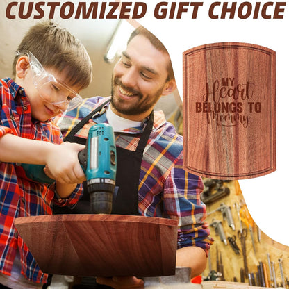 12 Pack 12 x 16 Inch Large Cutting Boards Bulk Wooden Kitchen Chopping Boards for Crafts DIY Wedding Housewarming Gift(Acacia)
