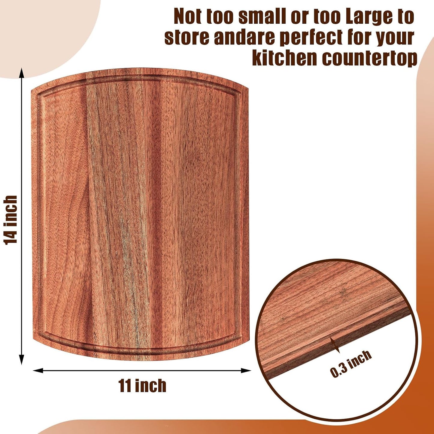 12 Pack 12 x 16 Inch Large Cutting Boards Bulk Wooden Kitchen Chopping Boards for Crafts DIY Wedding Housewarming Gift(Acacia)