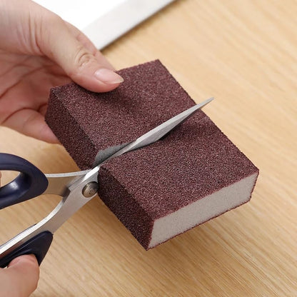 2pcs Replacement Cleaning Sponge Rust Removal Scrubber Eraser Clean Brush Pot Pans Washing Kitchen Tool