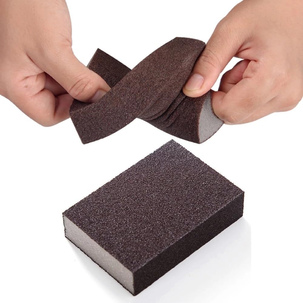 2pcs Replacement Cleaning Sponge Rust Removal Scrubber Eraser Clean Brush Pot Pans Washing Kitchen Tool