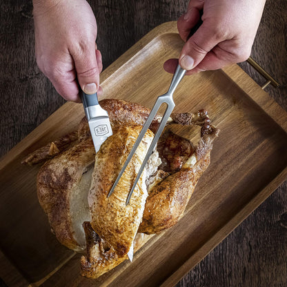 Blacksmith 2-Piece Turkey Carving Set