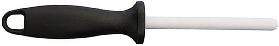 5 Inch Ceramic Knife Sharpener Honing Rod,Professional Knife Sharpening Tool,Ceramic Honing Rod for Chef's Knife and Kitchen Knife