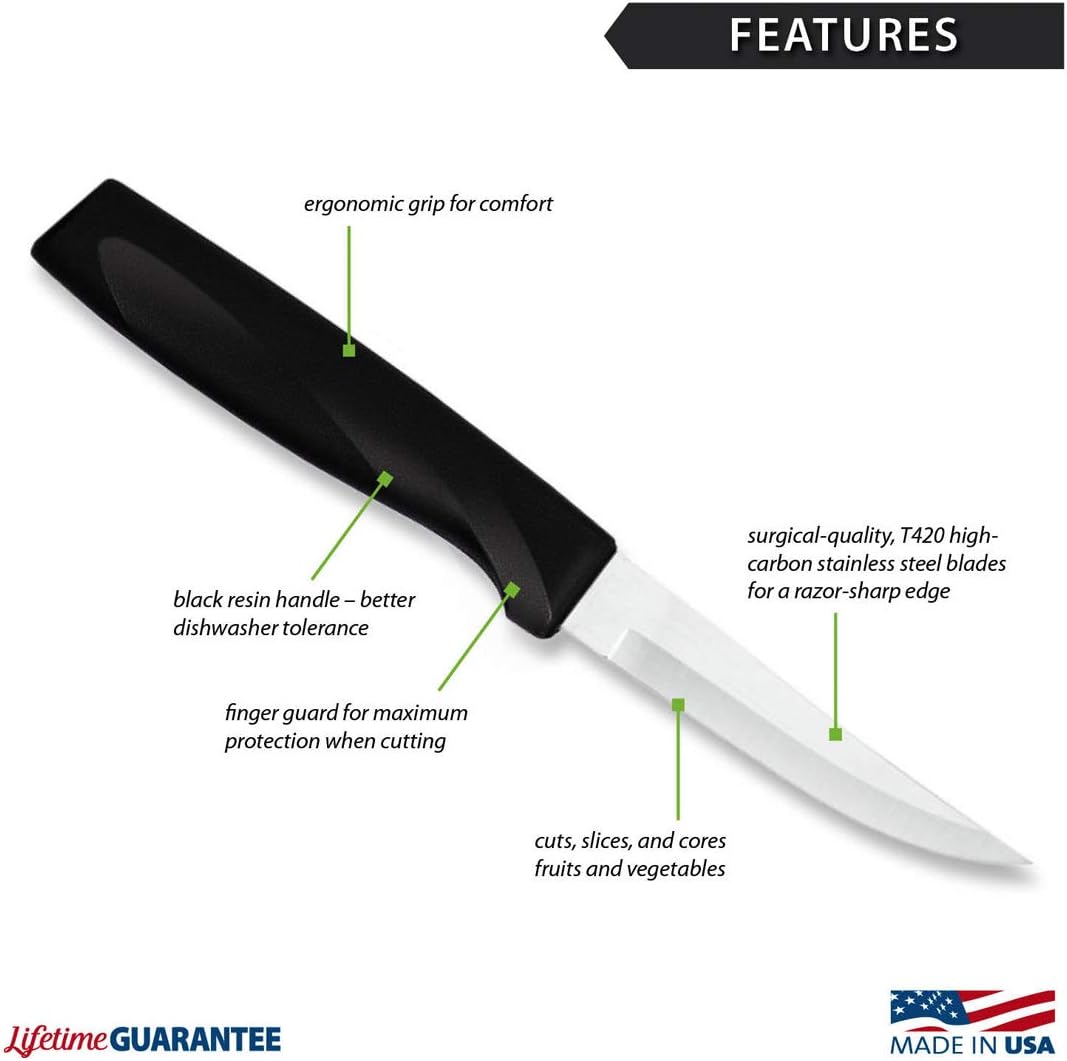 Anthem Heavy Duty Paring Knife (W403), Black