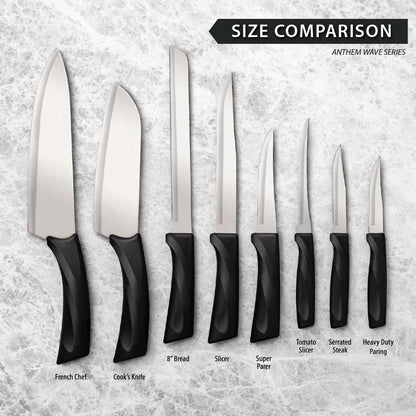 Anthem Heavy Duty Paring Knife (W403), Black