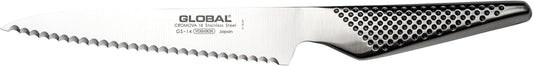 Global 6" Serrated Utility Scallop Knife