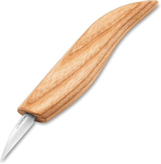 Wood Carving Detail Knife C15 1.4" Whittling Knife for Detail Woodcarving Craft Knife - Chip Carving Knife Wood Carving Tools for Beginners and Kids