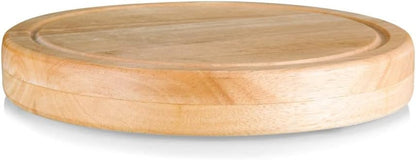 PICNIC TIME NCAA Circo Cheese Board and Knife Set - Charcuterie Board Set - Wood Cutting Board - Colors A