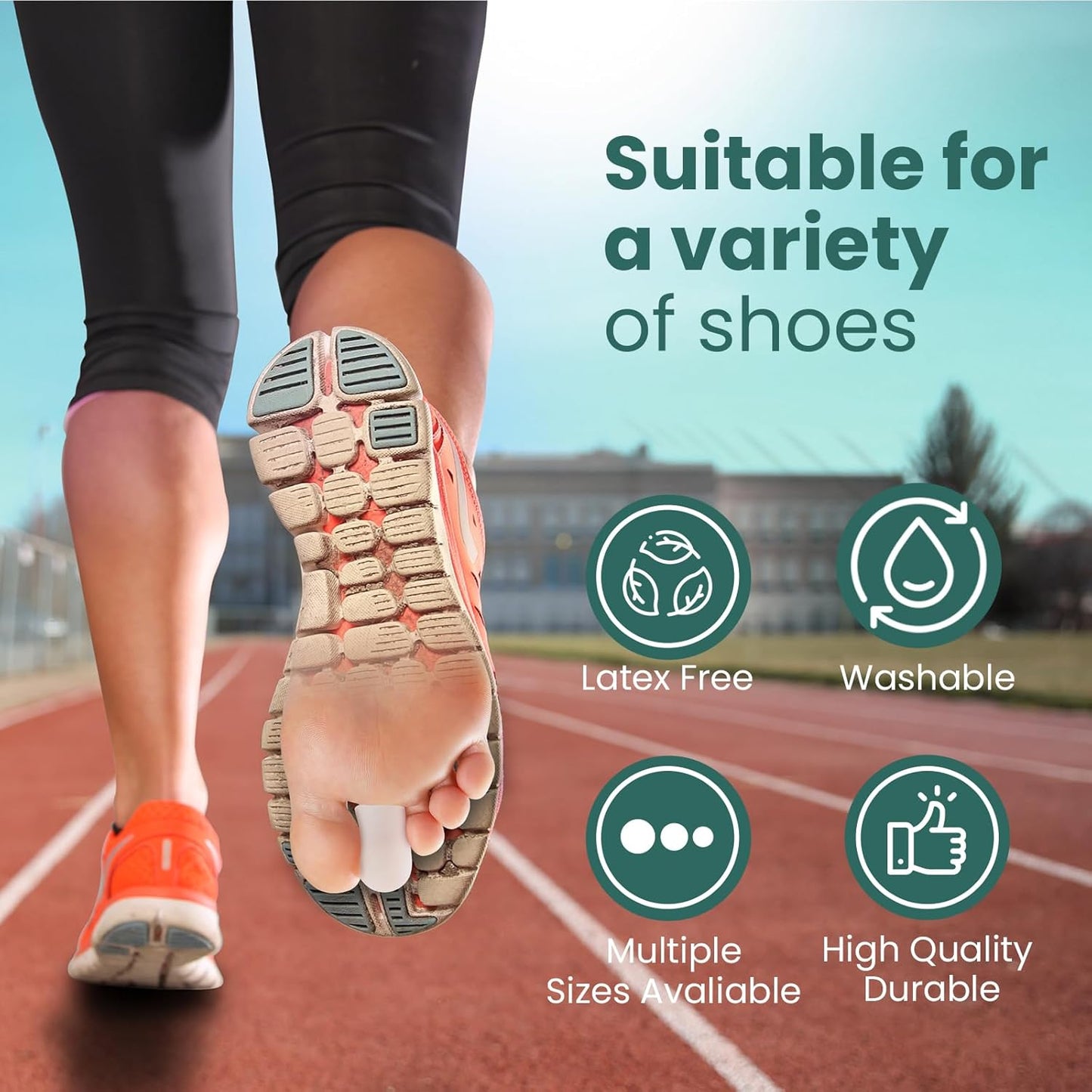 Silicone Toe Protectors - 12 Pack Gel Toe Sleeves Toe Protectors - Toe Caps with Aloe Vera Essential Oils - Toe Cushions for Pain Relief, Toe Protection for Corns, Calluses (8L + 4S)
