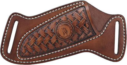 Leather Fixed Blade Knife Sheath Right Cross Draw Belt EDC Knives Holder