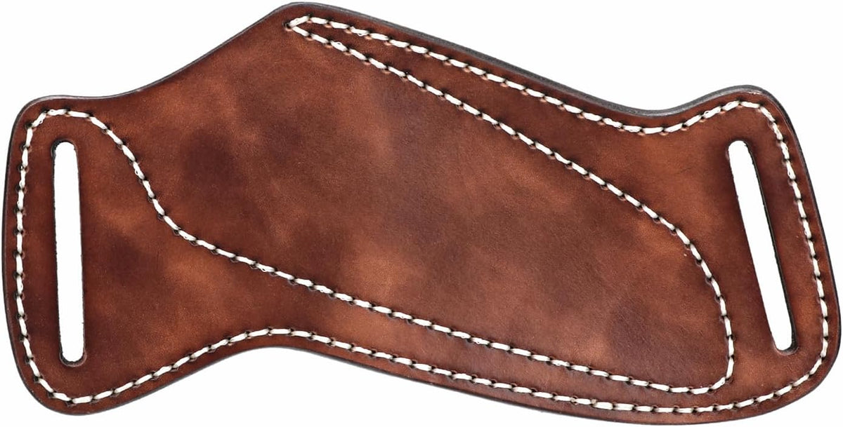 Leather Fixed Blade Knife Sheath Right Cross Draw Belt EDC Knives Holder