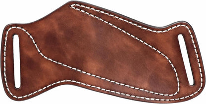 Leather Fixed Blade Knife Sheath Right Cross Draw Belt EDC Knives Holder
