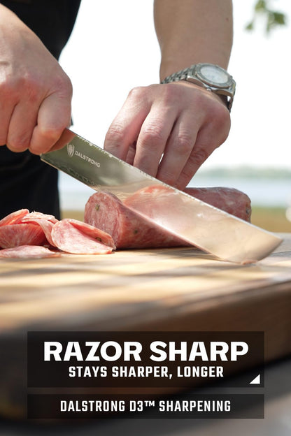 12" Slicing Knife - 9CR18MOV HC Steel