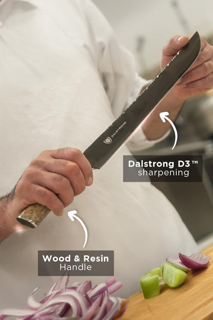 12" Slicing Knife - 9CR18MOV HC Steel