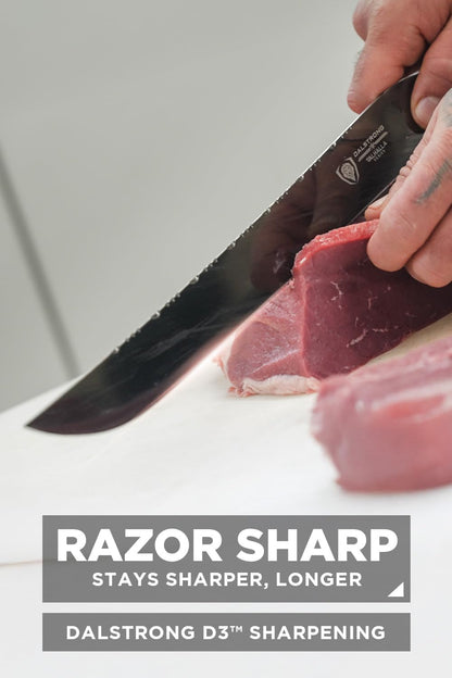 12" Slicing Knife - 9CR18MOV HC Steel