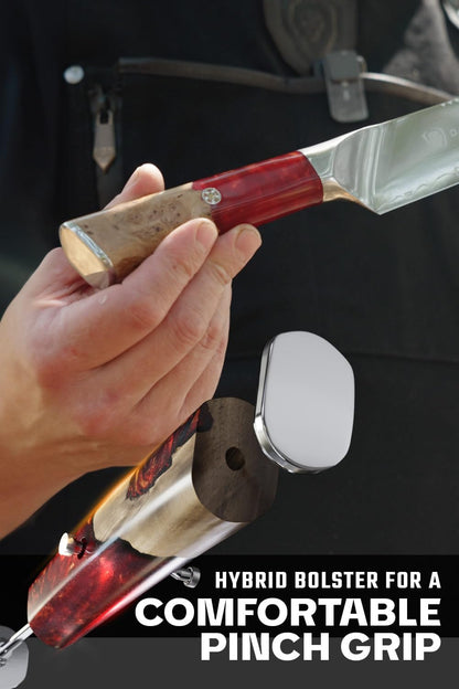 12" Slicing Knife - 9CR18MOV HC Steel