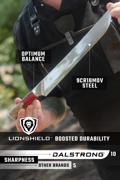 12" Slicing Knife - 9CR18MOV HC Steel