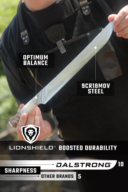 12" Slicing Knife - 9CR18MOV HC Steel