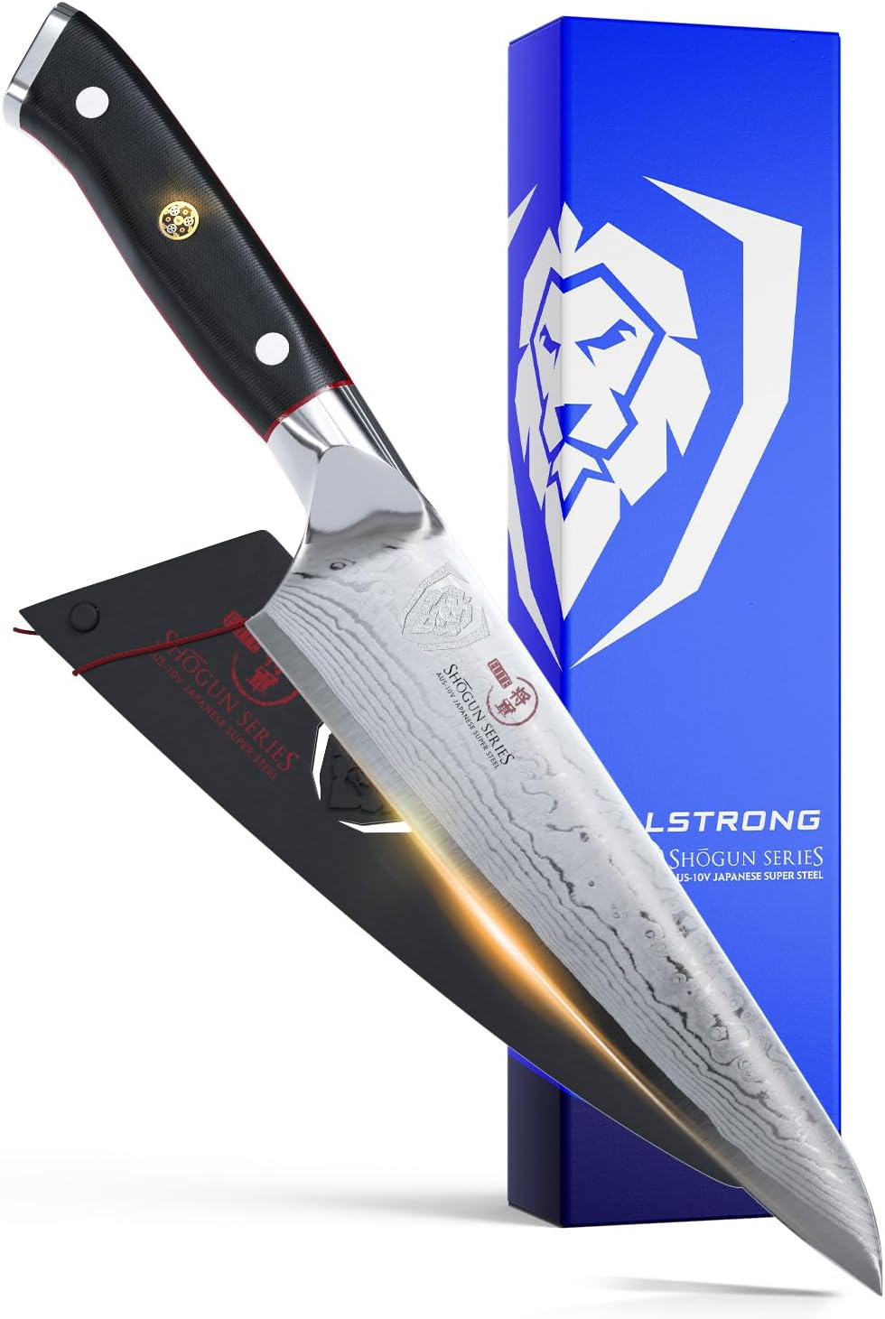7" Chef Knife - AUS-10V Damascus