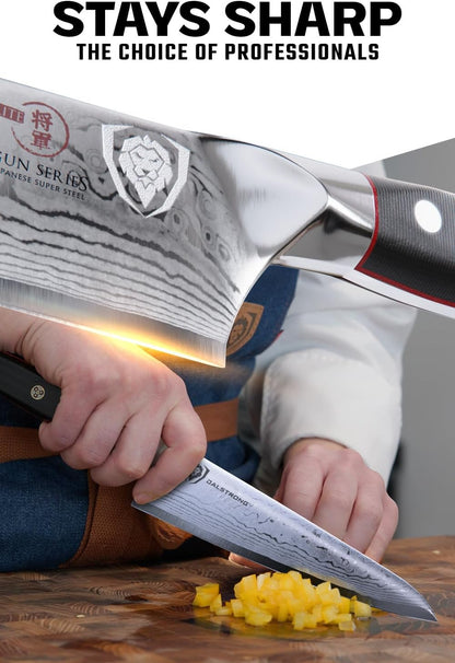 7" Chef Knife - AUS-10V Damascus
