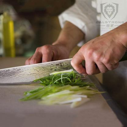 7" Chef Knife - AUS-10V Damascus