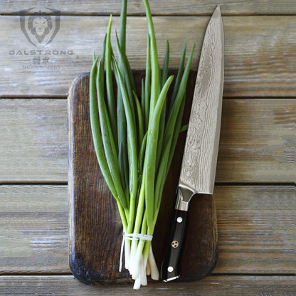 7" Chef Knife - AUS-10V Damascus