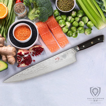 7" Chef Knife - AUS-10V Damascus