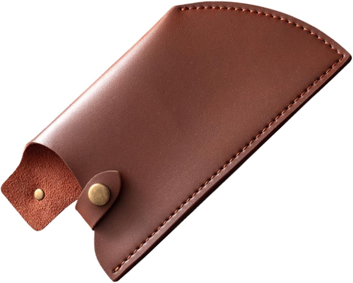 Artificial Leather Kitchen Knife Cover Protective Case for Chef and Meat Cleavers Compact Knife Protector with Stylish Design 9.76X4.72In