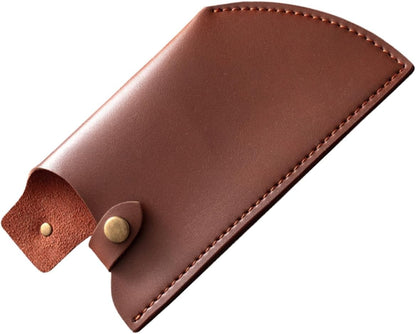 Artificial Leather Kitchen Knife Cover Protective Case for Chef and Meat Cleavers Compact Knife Protector with Stylish Design 9.76X4.72In