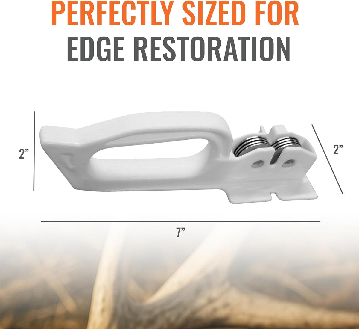 Wiebe Tungsten EZ-Sharp: Ultra-Fast Pocket Knife Sharpener for EDC, Field, and Emergency Edge Restoration