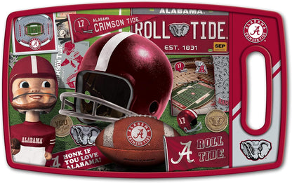 NCAA Retro Series Cutting Board - Colors A