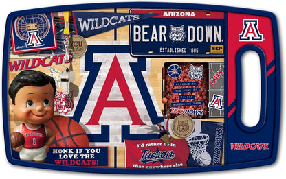 NCAA Retro Series Cutting Board - Colors A