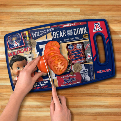 NCAA Retro Series Cutting Board - Colors A