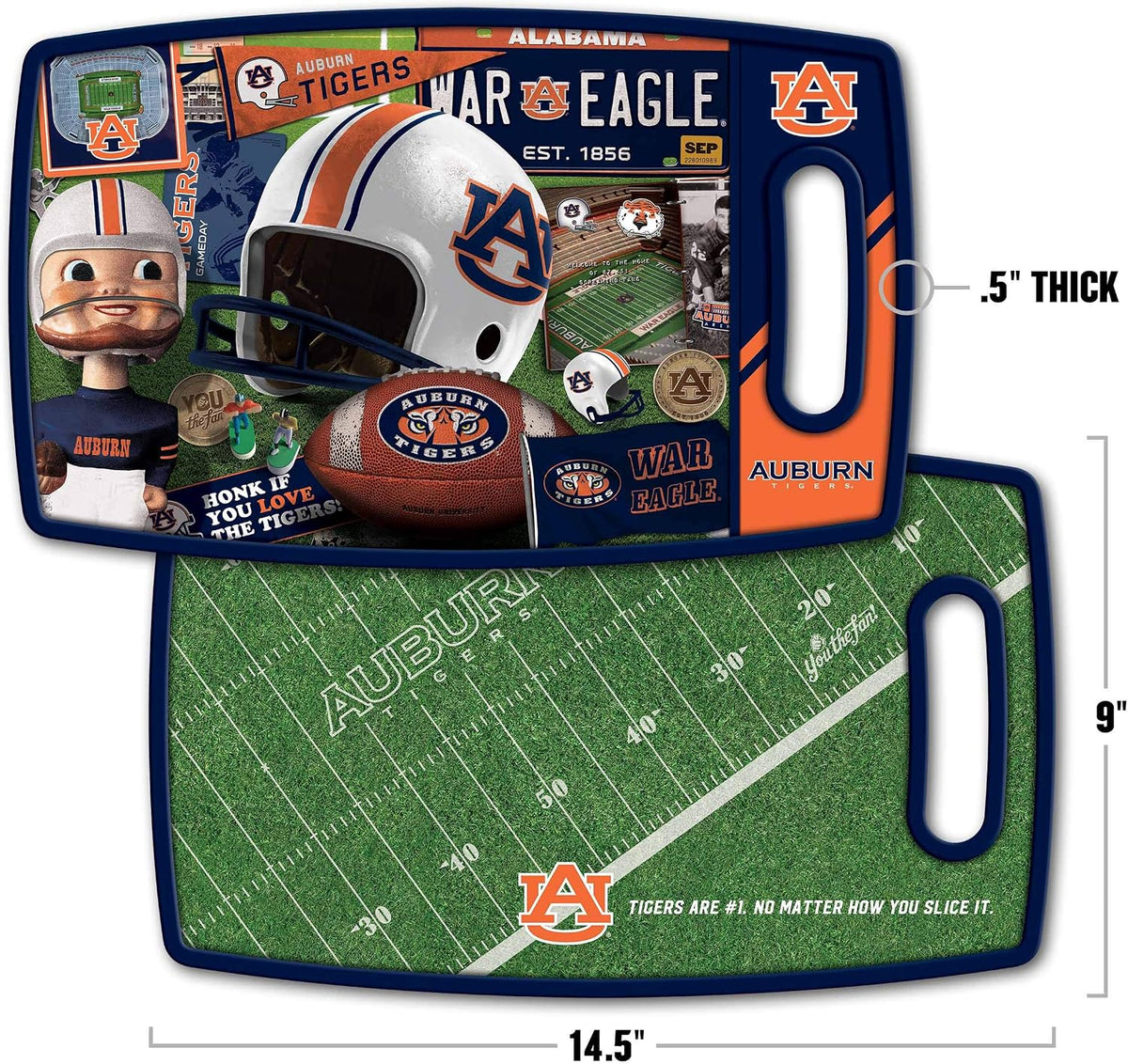 NCAA Retro Series Cutting Board - Colors A
