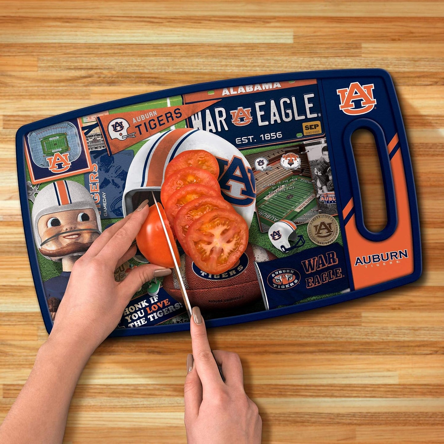 NCAA Retro Series Cutting Board - Colors A