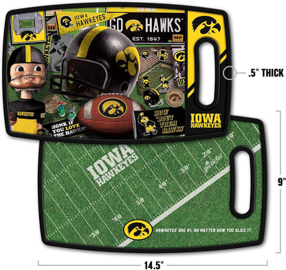 NCAA Retro Series Cutting Board - Colors A