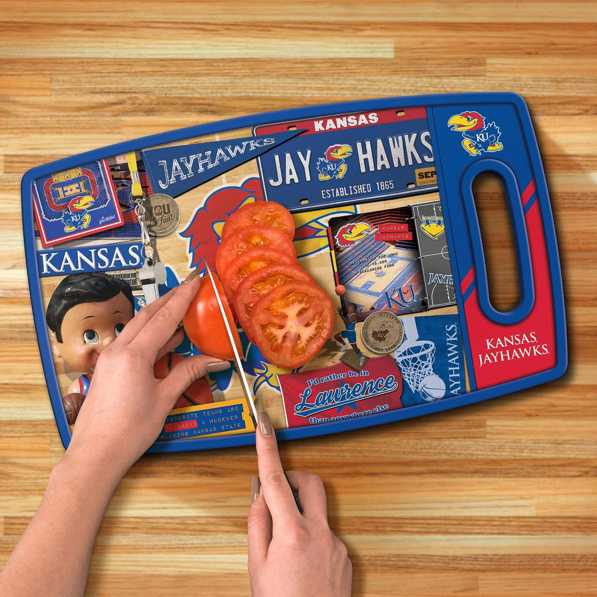 NCAA Retro Series Cutting Board - Colors A
