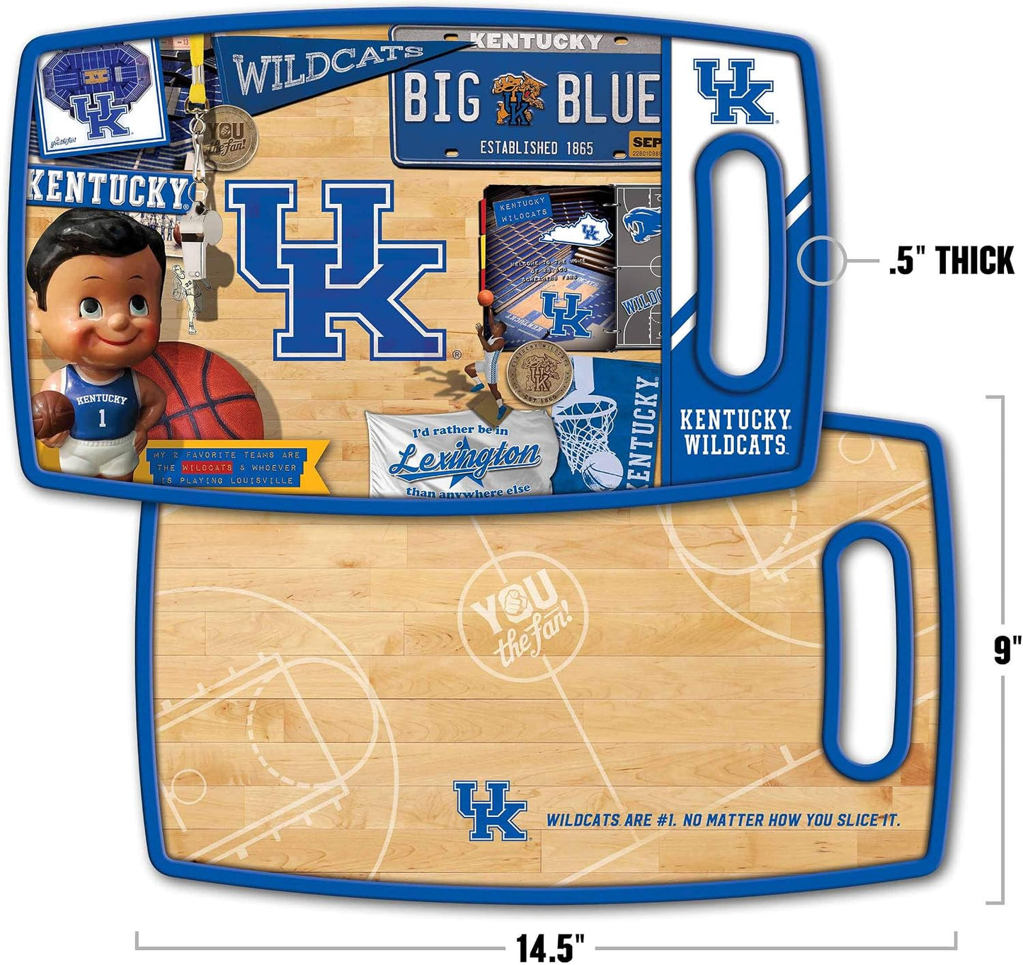 NCAA Retro Series Cutting Board - Colors A