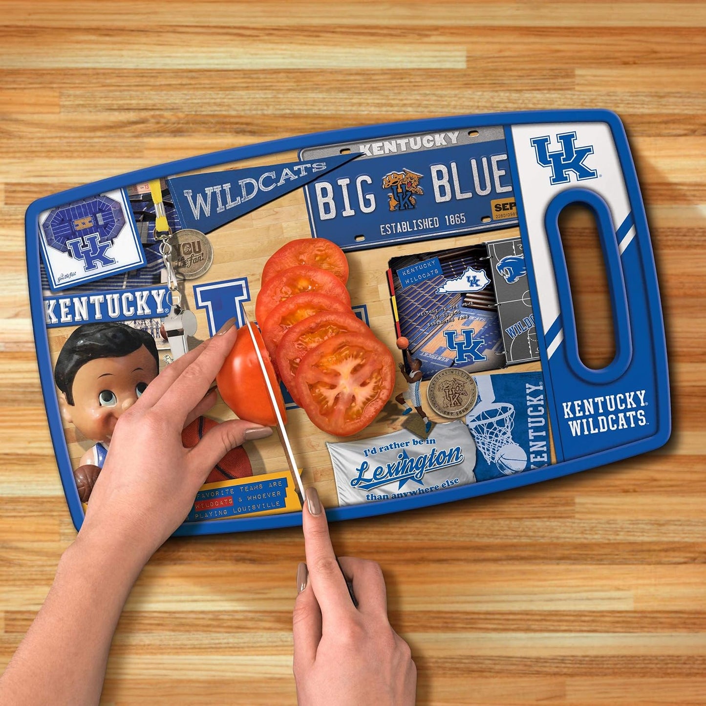 NCAA Retro Series Cutting Board - Colors A
