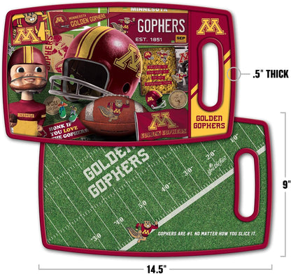 NCAA Retro Series Cutting Board - Colors A