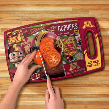 NCAA Retro Series Cutting Board - Colors A