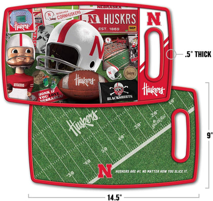 NCAA Retro Series Cutting Board - Colors A