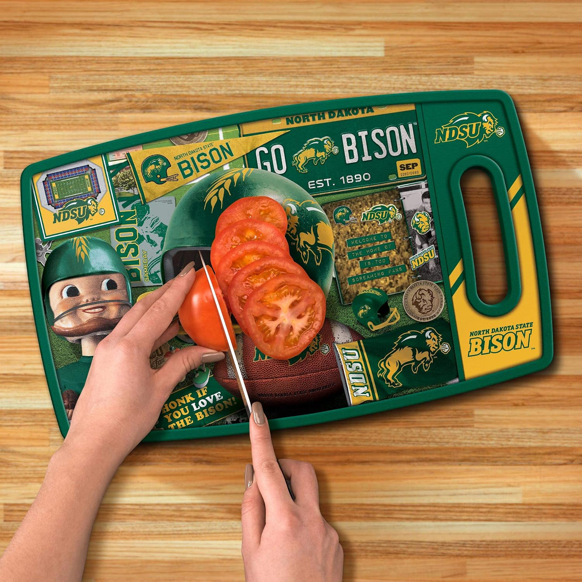 NCAA Retro Series Cutting Board - Colors A