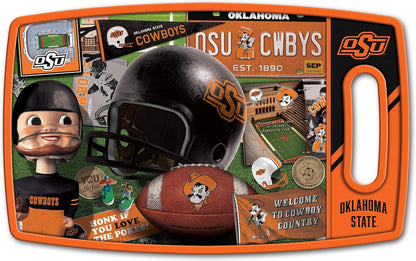 NCAA Retro Series Cutting Board - Colors A